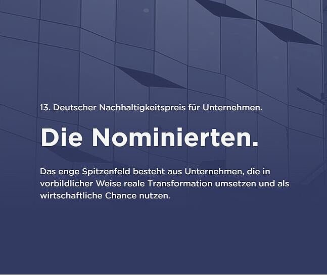 Header Webseite Deutscher Nachhaltigkeitspreis