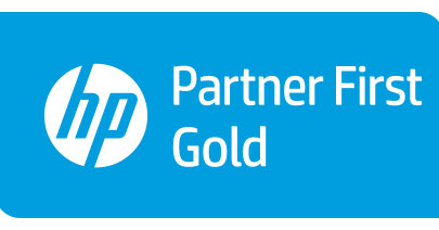 Logo HP Partner First Gold