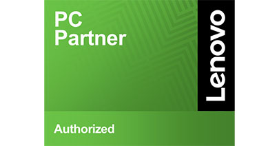 Logo Authorized PC Partner Lenovo